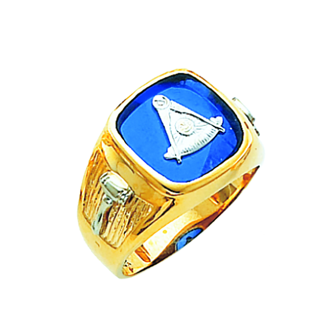 VINTAGE MASONIC RING SEVEN50 IN STAINLESS STEEL