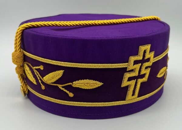 33rd Degree Purple Crown with Cross